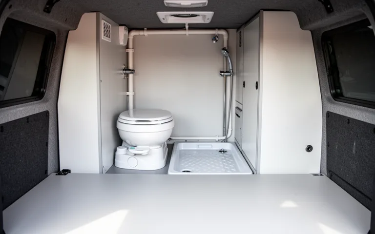 best van conversion kits with bathroom — Bathroom