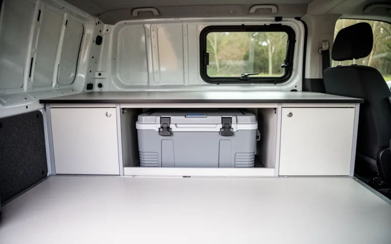 camper van cool box ideas for van lifers — Cool