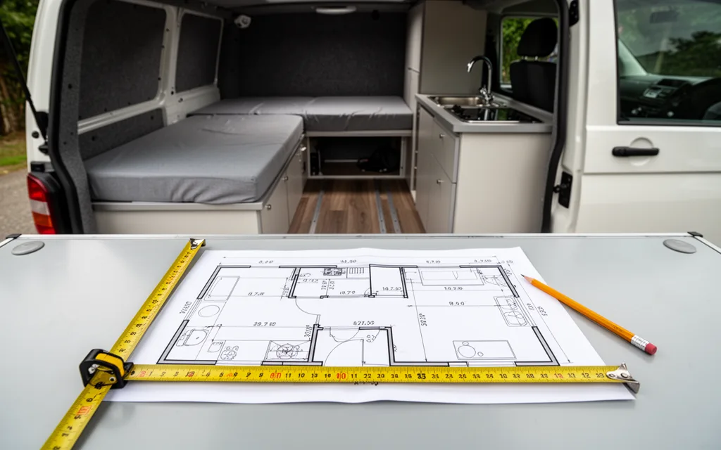 ford transit camper van conversion plans — Plans
