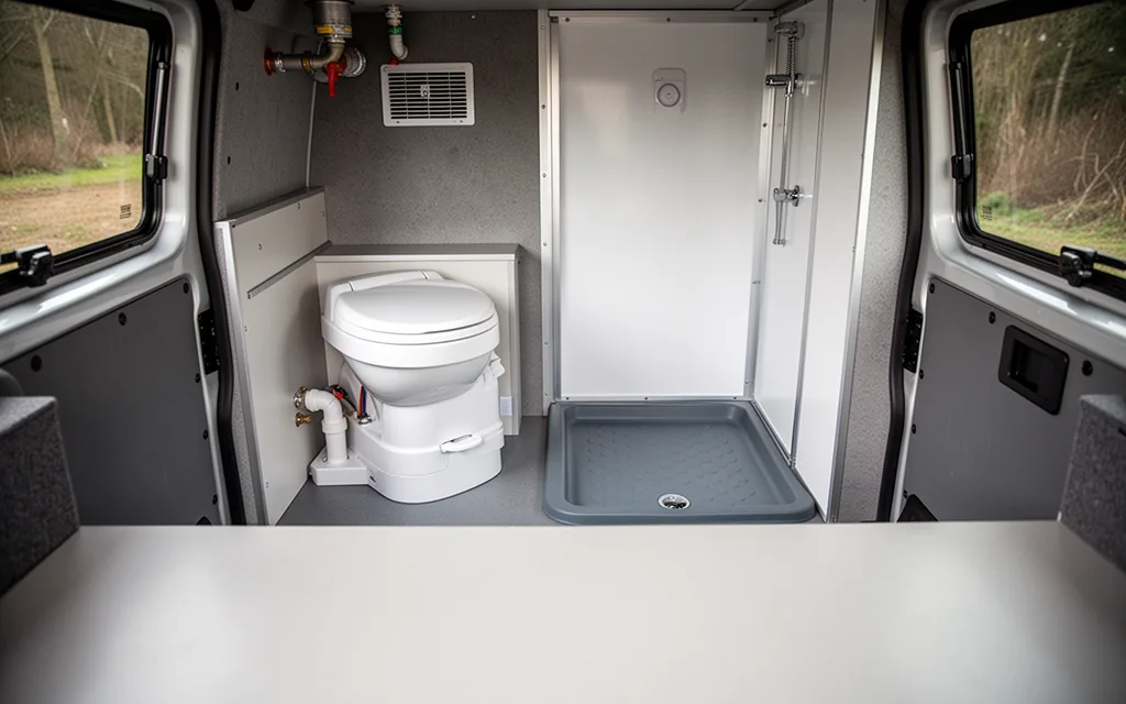 van conversion bathroom ideas — Bathroom