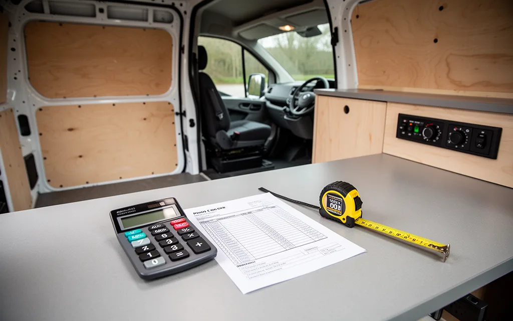 van conversion cost australia — Budget