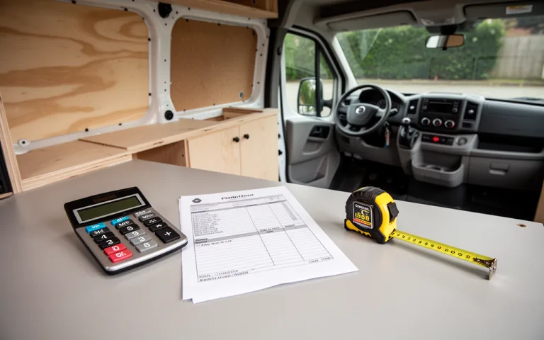 van conversion cost uk - budget tips and estimates — Budget