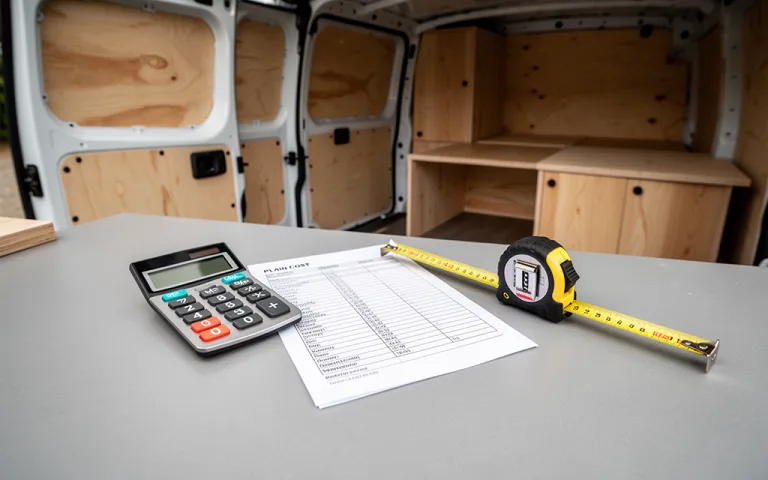 van conversion ideas on a budget — Budget